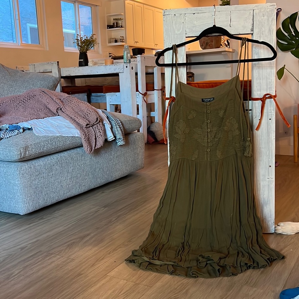 Green Topshop Dress
